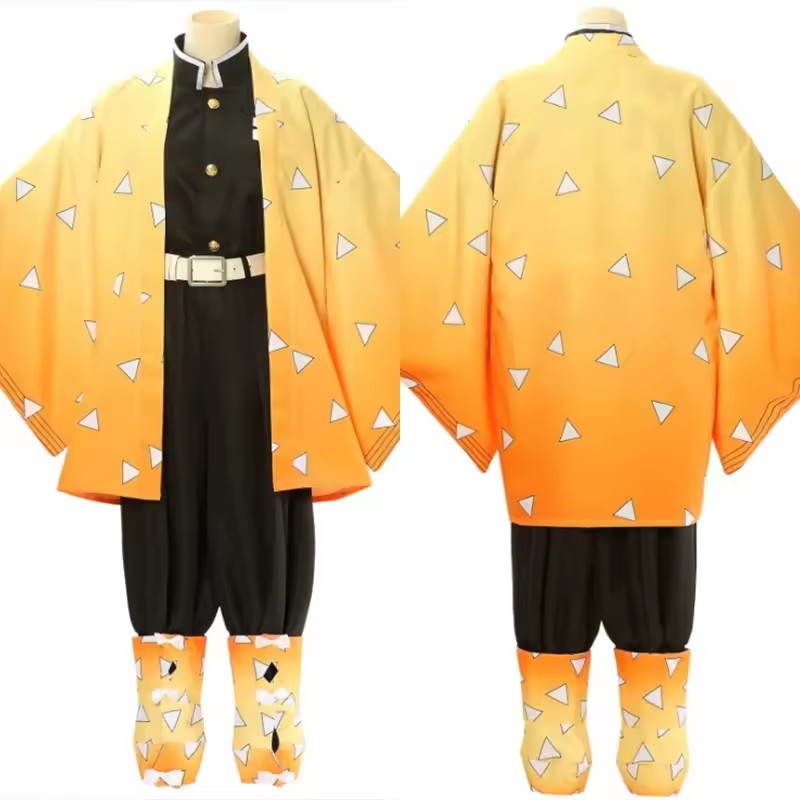 애니메이션 아가츠마 젠이츠 코스프레 의상 가발 신발 남 - Men'S Kimono Accessories 리뷰 및 가격