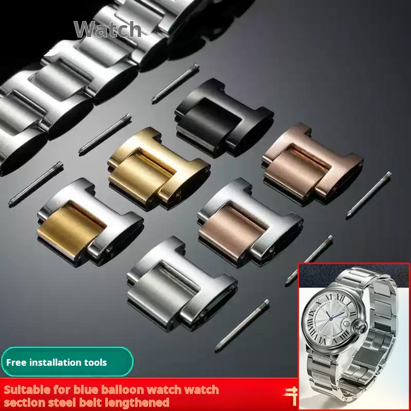 까르띠에 블루 풍선 스트랩 확장 스테인레스 스틸 섹션  - Men'S Accessories Cartier 리뷰 및 가격