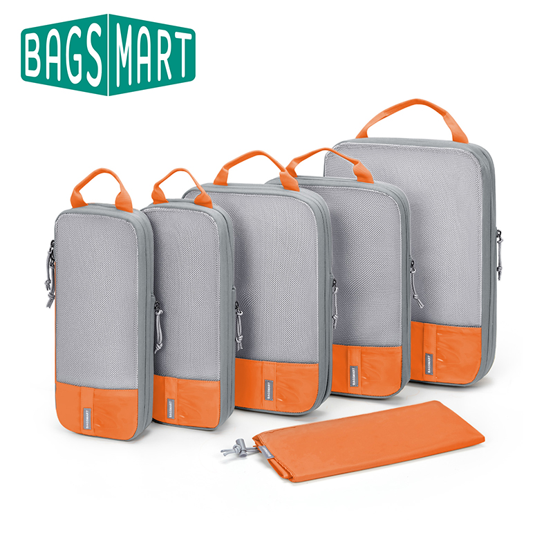 BAGSMART 여행용 압축 포장 큐브, 경량 내구성  - Travel Organizer Men 리뷰 및 가격