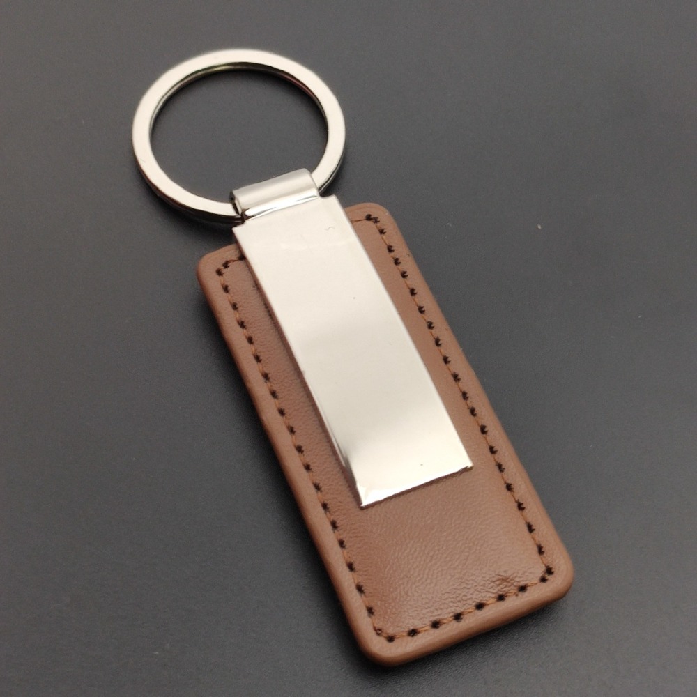 아연 합금 플레이트가 장식된 가죽 키링, 자동차 키링, - Men Accessories All 리뷰 및 가격