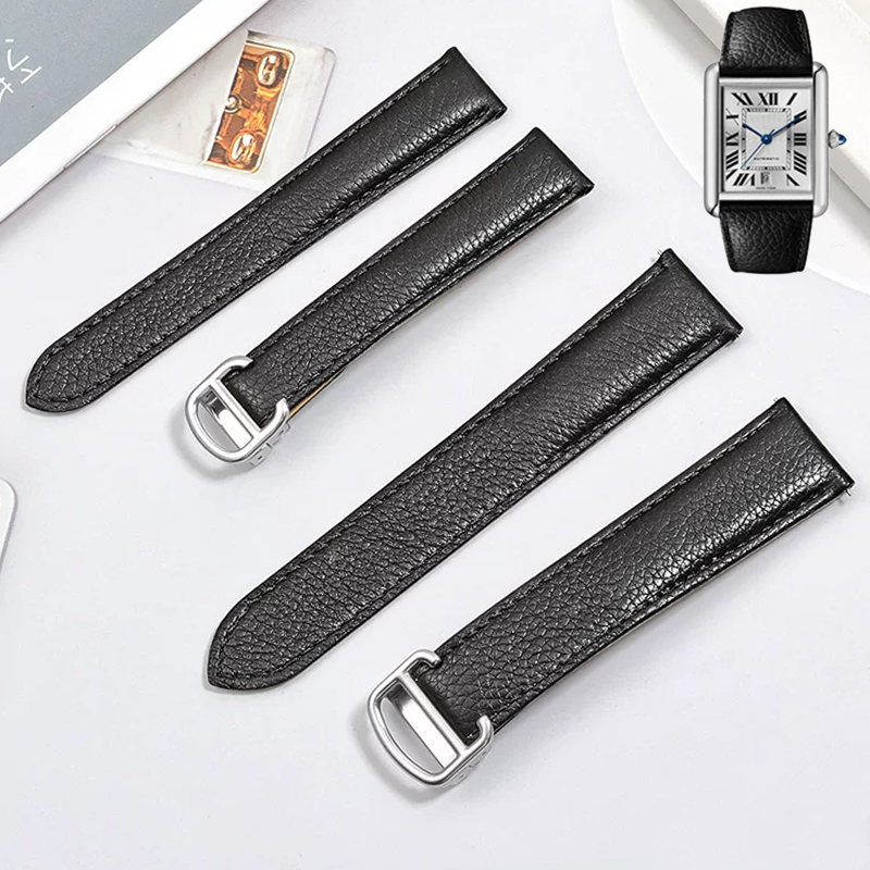 카르티에 탱크, 탱크 런던, 솔로, 리치 가죽 시계줄  - Men'S Accessories London 리뷰 및 가격