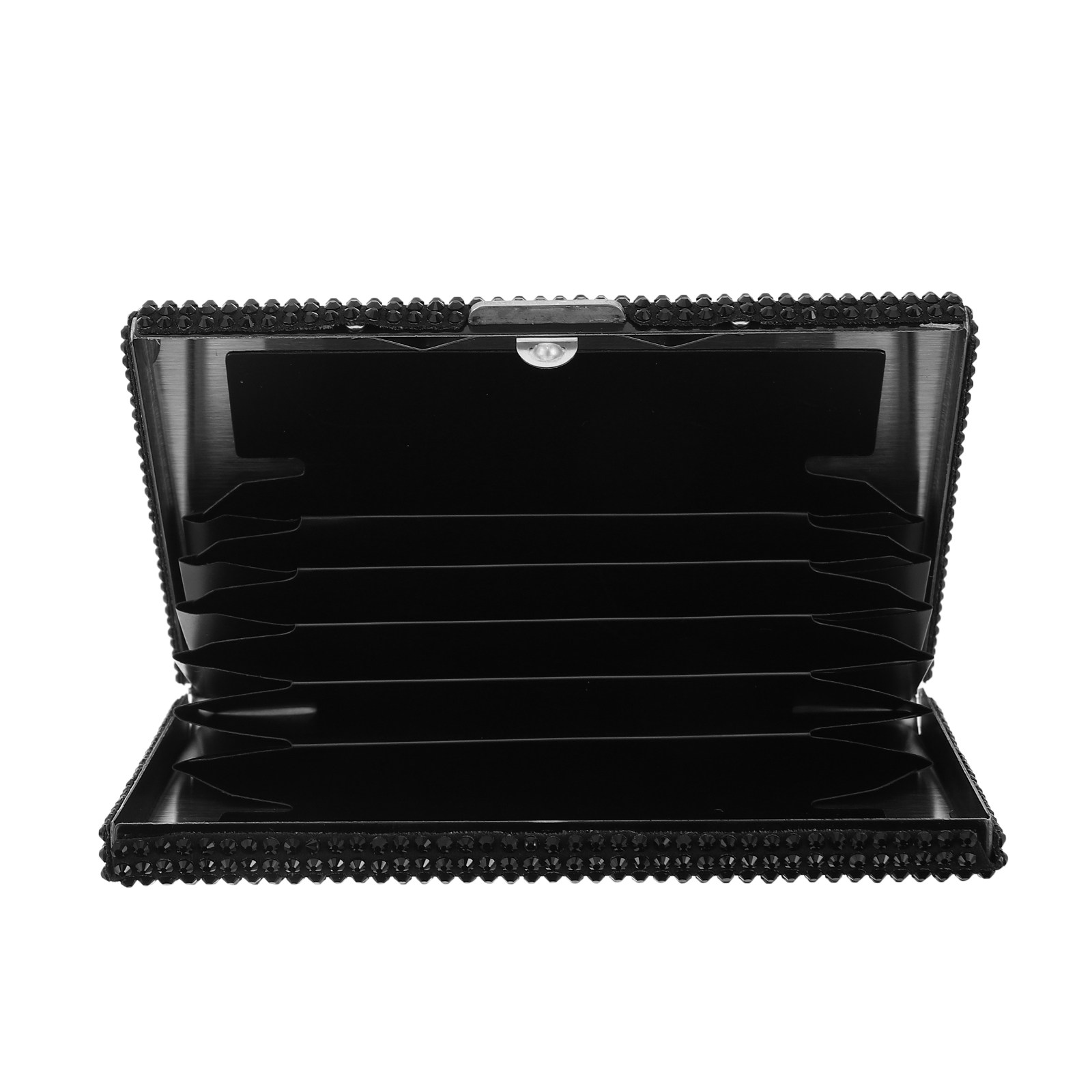 세련된 디자인의 금속 명함 케이스, 라인스톤 장식, 차 - Travel Organizer Men 리뷰 및 가격