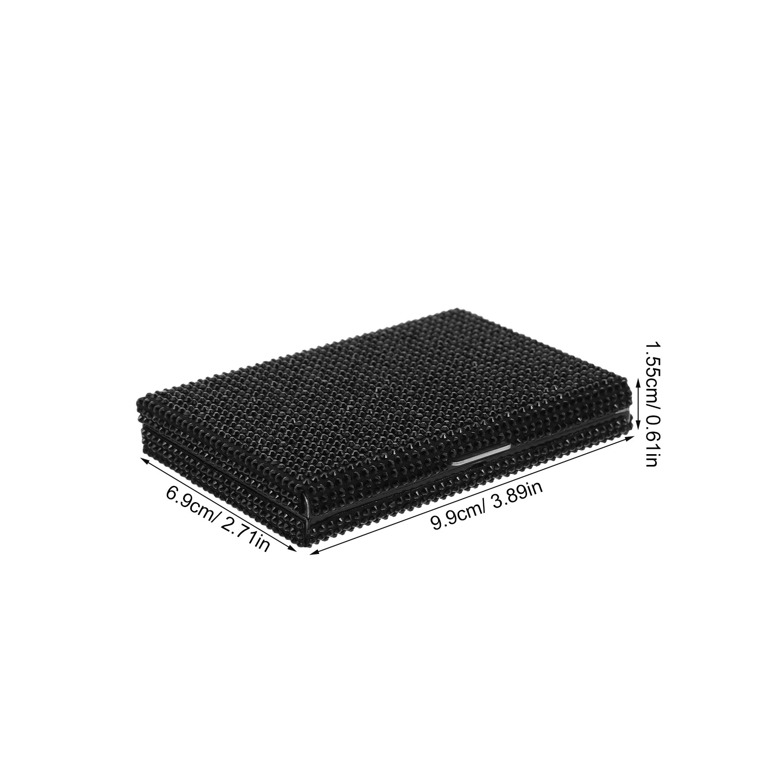 세련된 디자인의 금속 명함 케이스, 라인스톤 장식, 차 - Travel Organizer Men 리뷰 및 가격