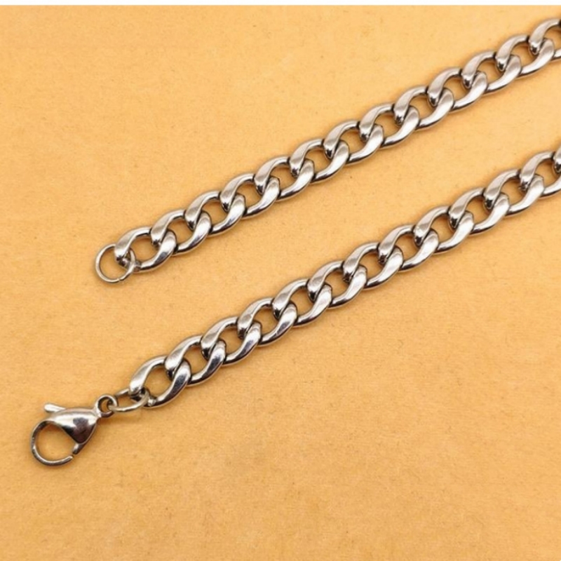 YQ 3MM-10MM 316L 스테인리스 스틸 쿠반 체 - Men Accessories Neck Chain 리뷰 및 가격